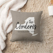 ニューヨークファミリーモノグラム州装飾用クッション クッション (ブランケット)