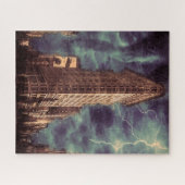 ニューヨークフラティロン建物。 ジグソーパズル (横)