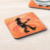 ニューヨークブギーナイツギターオレンジ コースター (左側)