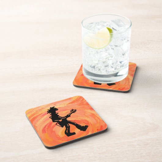 ニューヨークブギーナイツギターオレンジ コースター (右側)