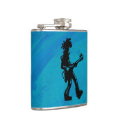 ニューヨークブギーナイツギターブルー フラスク (右)