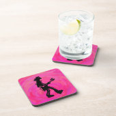 ニューヨークブギーナイツギターホットピンク コースター (右側)