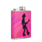 ニューヨークブギーナイツギターホットピンク フラスク (右)