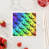 ニューヨークブギーナイツギターレインボー スタンダードカクテルナプキン (インサイチュ)