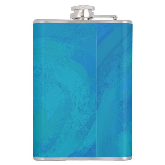 ニューヨークブギーナイツサクソフォンブルー フラスク (裏面)