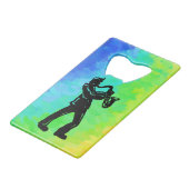 ニューヨークブギーナイツサクソフォンレインボー クレジットカード栓抜き (裏面アングル)