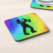 ニューヨークブギーナイツサクソフォンレインボー コースター (左側)