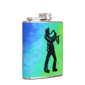 ニューヨークブギーナイツサクソフォンレインボー フラスク (右)