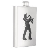 ニューヨークブギーナイツサクソフォンレインボー フラスク (右)