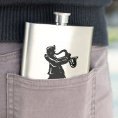 ニューヨークブギーナイツサクソフォンレインボー フラスク (インサイチュ)