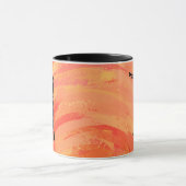 ニューヨークブギーナイツトランペットオレンジ マグカップ (中央)