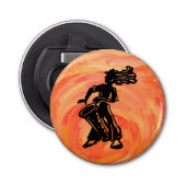 ニューヨークブギーナイツドラムオレンジ 栓抜き (正面)