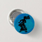 ニューヨークブギーナイツドラムブルー 缶バッジ (正面&裏面)