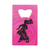 ニューヨークブギーナイツドラムホットピンク クレジットカード栓抜き (裏面)