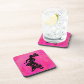 ニューヨークブギーナイツドラムホットピンク コースター (右側)