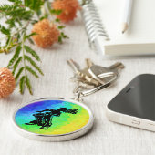 ニューヨークブギーナイツドラムレインボー キーホルダー (側面)