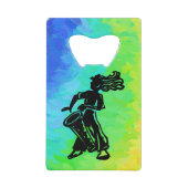 ニューヨークブギーナイツドラムレインボー クレジットカード栓抜き (正面)