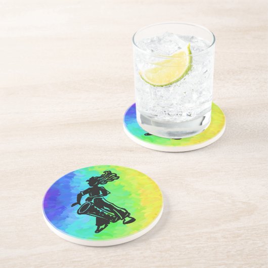 ニューヨークブギーナイツドラムレインボー コースター (側面)