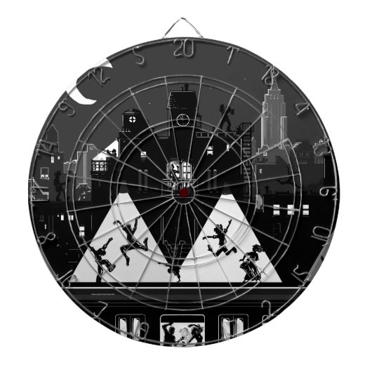 ニューヨークブギーナイツ ダーツボード (正面)