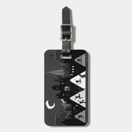 ニューヨークブギーナイツ ラゲッジタグ (正面縦)