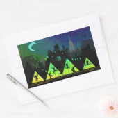 ニューヨークブギーナイツ 長方形シール (封筒)