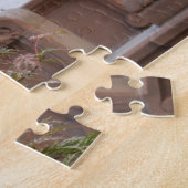 ニューヨークブラウンストーンズアッパーウエストサイド建物NYC ジグソーパズル (側面)