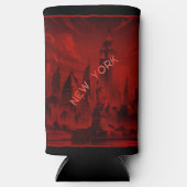 ニューヨークブラックレッド スリム缶クーラー (正面)