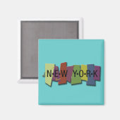ニューヨークブロック マグネット (正面/裏面)
