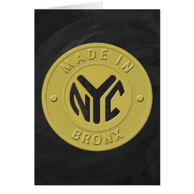 ニューヨークブロンクス製 (正面)