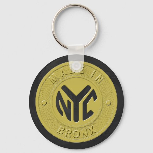 ニューヨークブロンクス製 キーホルダー (正面)