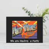 ニューヨークプライベートパーティの招待状 招待状 (スタンド正面)