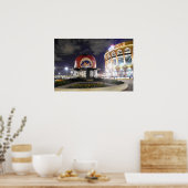 ニューヨークベースボールアップル ポスター (キッチン)