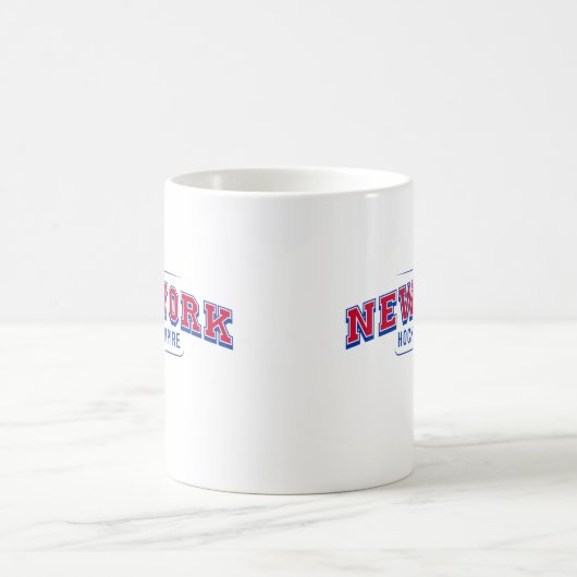 ニューヨークホッケーエンパイアホワイトマグ コーヒーマグカップ (中央)