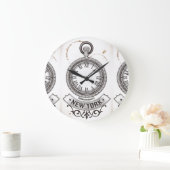 ニューヨークポケットウォッチ ラージ壁時計 (ホーム)