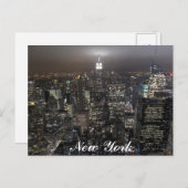 ニューヨークポストカードシティスケープ ポストカード (正面/裏面)