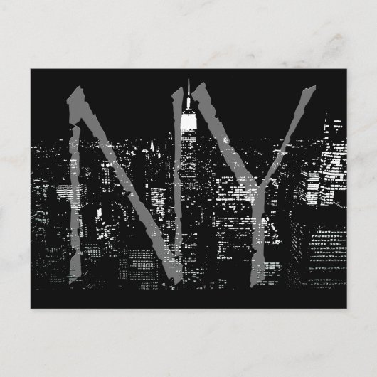 ニューヨークポストカードシティスケープ ポストカード (正面)