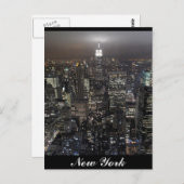 ニューヨークポストカードシティスケープ ポストカード (正面/裏面)