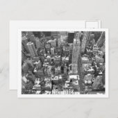 ニューヨークポストカードシティスケープ ポストカード (正面/裏面)