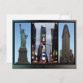 ニューヨークポストカードニューヨークランドマークカード ポストカード (正面/裏面)