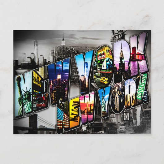 ニューヨークポストカードヴィンテージ ポストカード (正面)