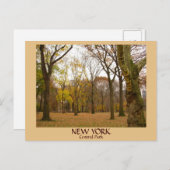 ニューヨークポストカードNYCセントラルパークポストカード ポストカード (正面/裏面)