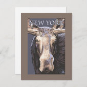 ニューヨークマウスアップクローズ ポストカード (正面/裏面)