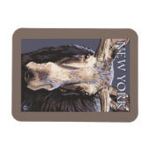 ニューヨークマウスアップクローズ マグネット (横)