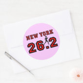 ニューヨークマラソン ラウンドシール (封筒)