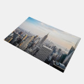 ニューヨークマンハッタンシティスケープ ドアマット (アングル)