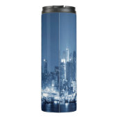 ニューヨークマンハッタンシティナイトスカイライン タンブラー (裏面)