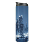 ニューヨークマンハッタンシティナイトスカイライン タンブラー (回転右)