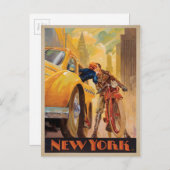 ニューヨークミニッツ ポストカード (正面/裏面)