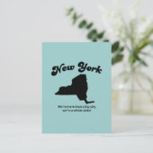 ニューヨークモットー – 全体の州 ポストカード (スタンド正面)