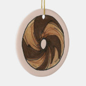 ニューヨークユダヤ人デリマーブルリーベーゲルブレックファースト セラミックオーナメント (右)